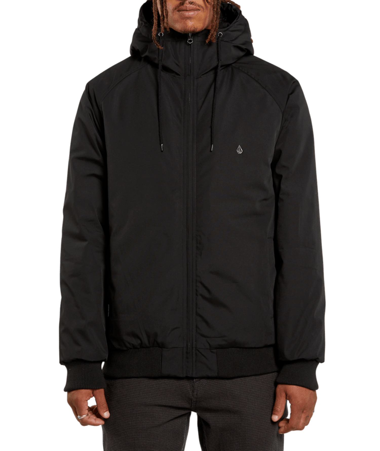 Volcom M Hernan 5K Jacket Black S3 Boardshop