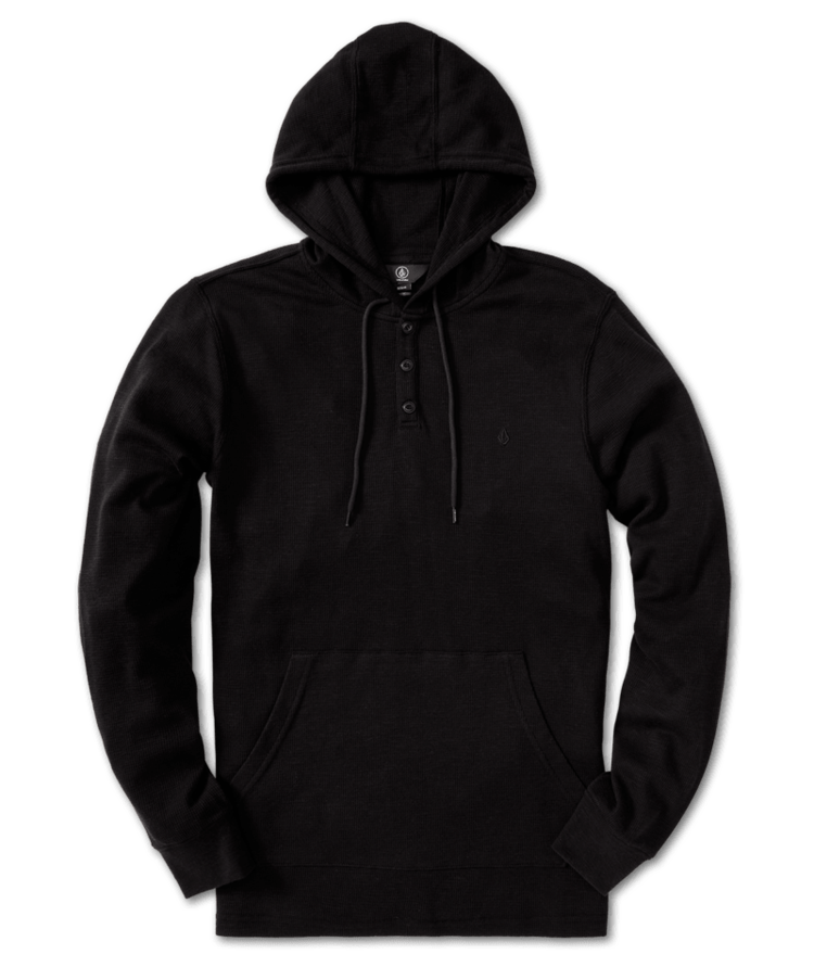 Volcom Volcom Mens Murph Thermal Ls | Black