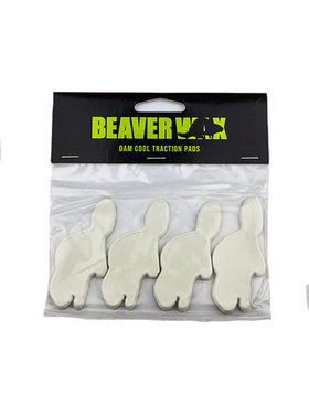 BEAVER WAX Beaver Wax Mini Beaver Traction Pads | White