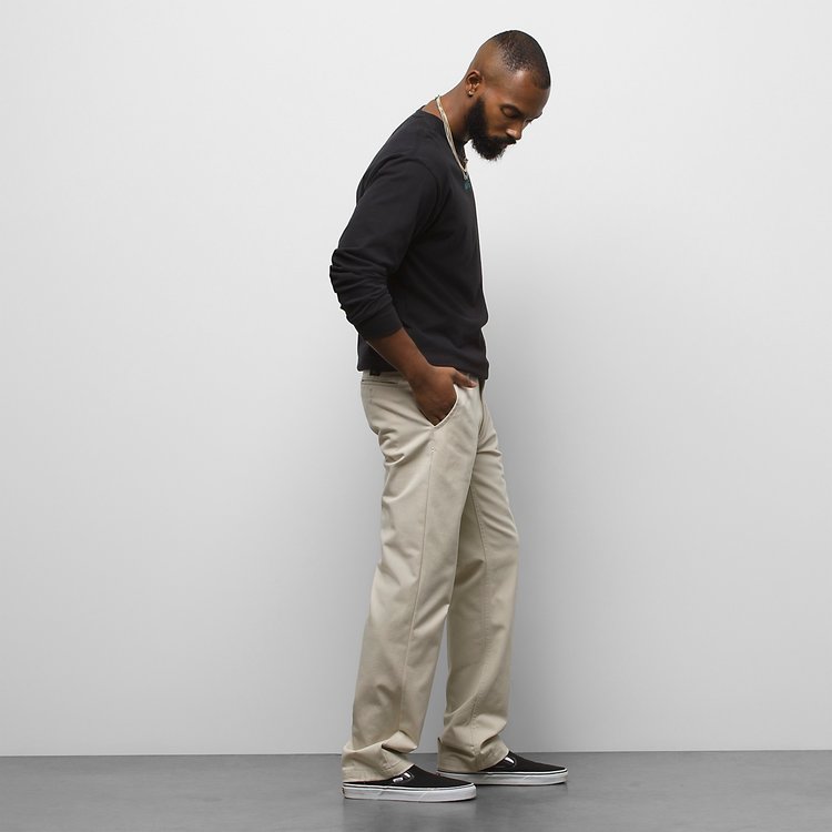 Vans Vans Mens Authentic Chino Relaxed Pant | Oatmeal