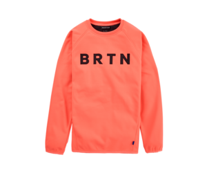 Burton M Crown Weatherproof Pullover Crew | Tetra Orange - S3 
