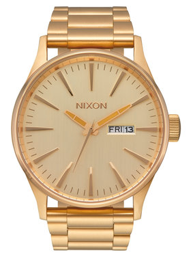 Nixon Nixon Sentry Stainless Steel | All Gold