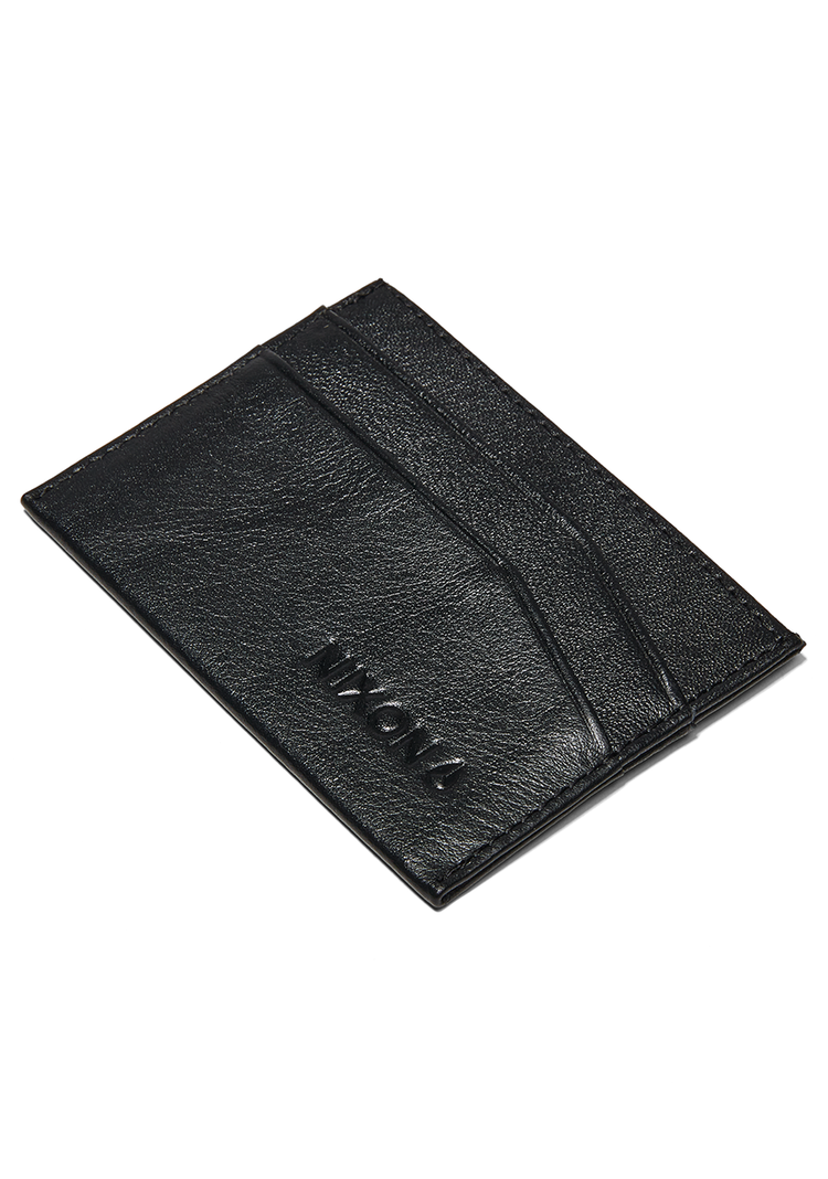 Nixon Nixon Flaco Leather Card Wallet | Black