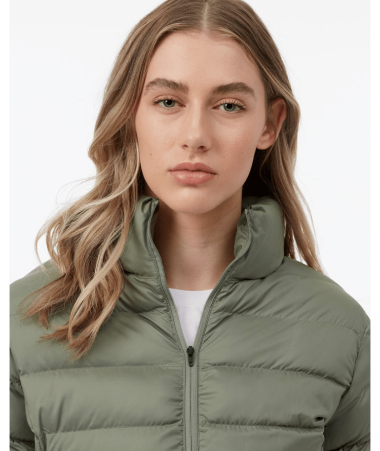 Tentree Tentree Womens Cloud Shell Packable Puffer | Agave Green