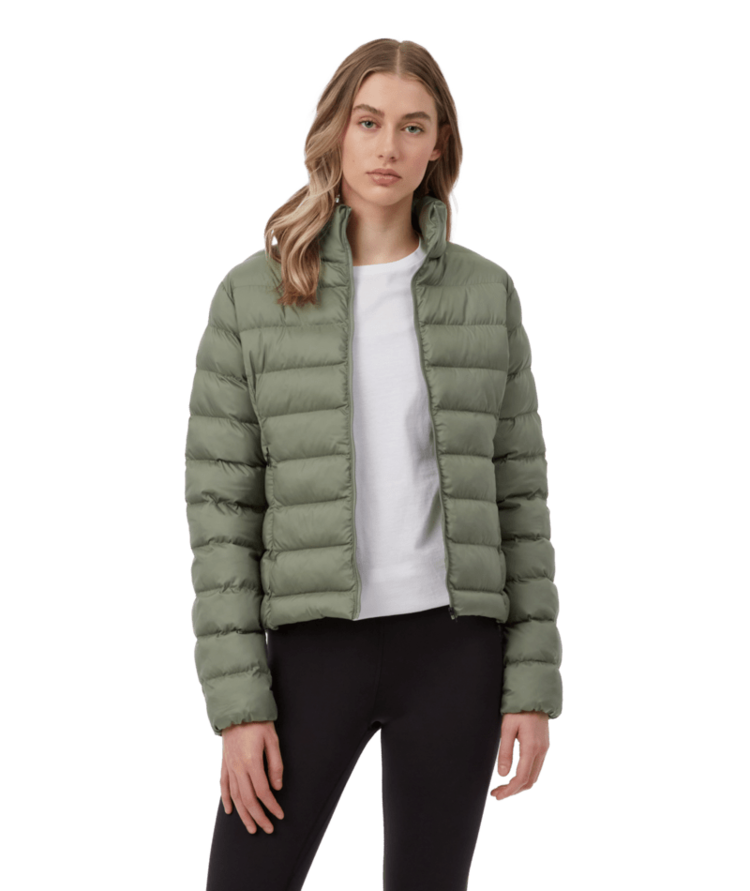 Tentree Tentree Womens Cloud Shell Packable Puffer | Agave Green