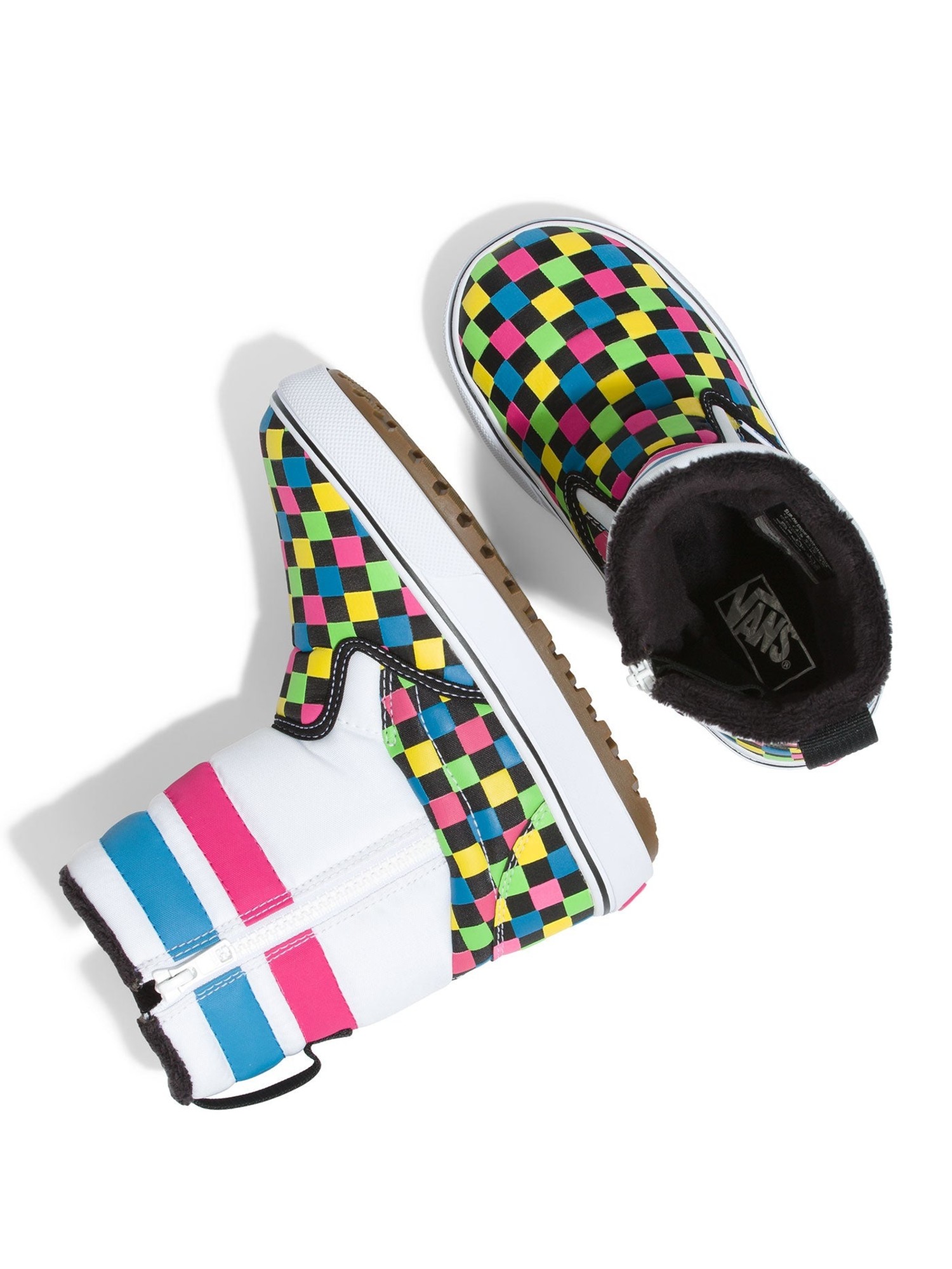 Vans K Slip-On Snow Boot Vansguard™ | Checkerboard Multi - S3