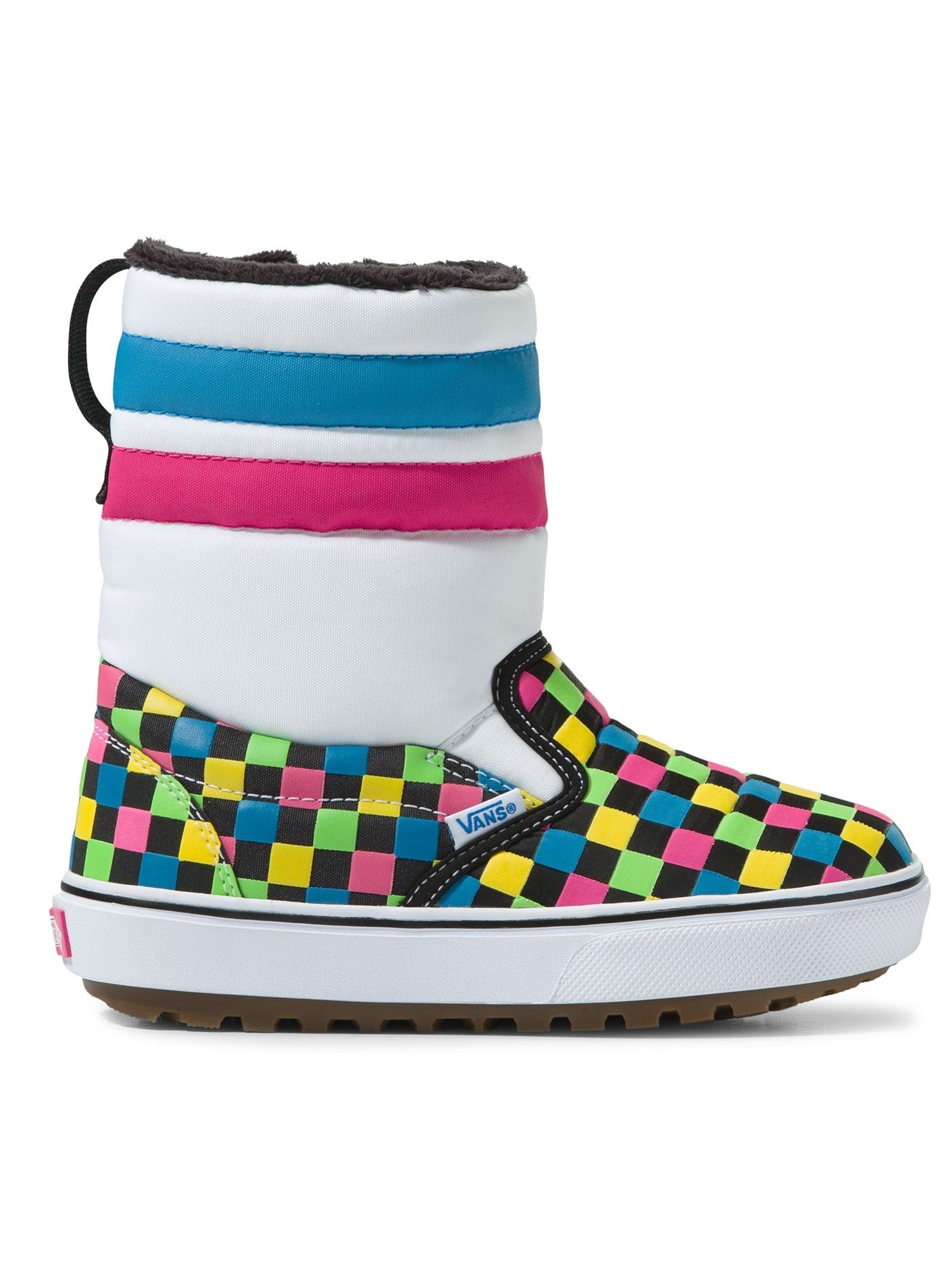 Vans K Slip-On Snow Boot Vansguard™ | Checkerboard Multi - S3