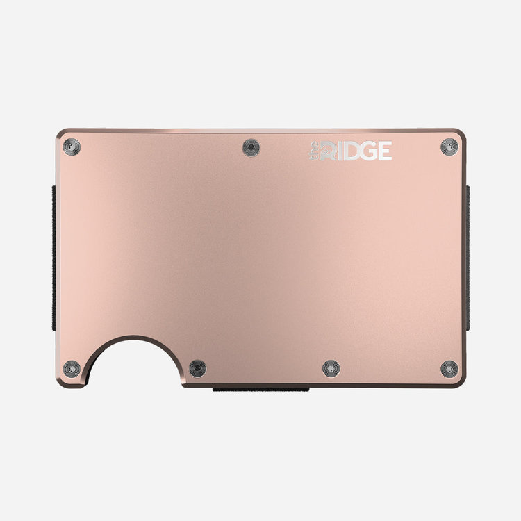 Ridge Ridge Aluminum - Cash Strap | Rose Gold