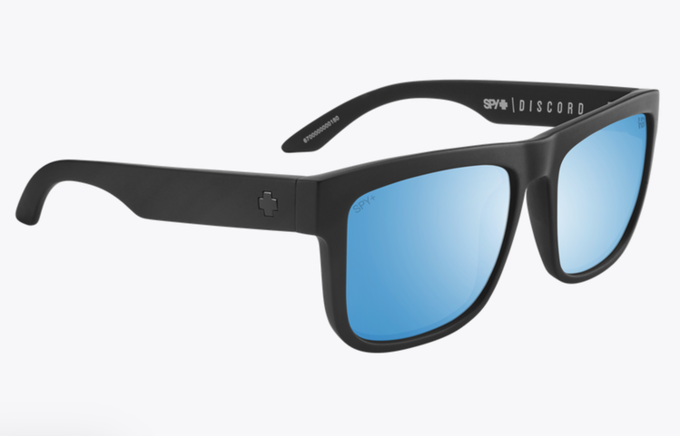Spy Spy Discord Matte Black | Happy Boost Bronze Polar Ice Blue Spectra Mirror