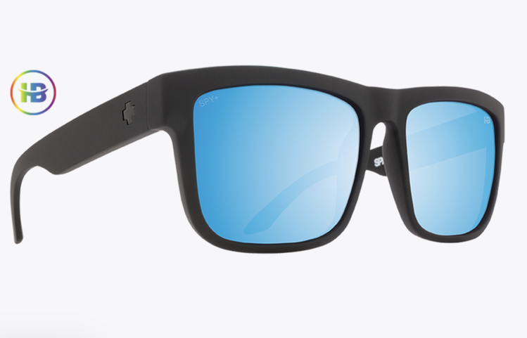 Spy Spy Discord Matte Black | Happy Boost Bronze Polar Ice Blue Spectra Mirror