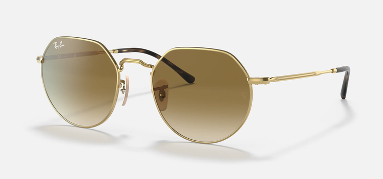 Ray Ban Ray Ban Jack Arista Gold | Brown