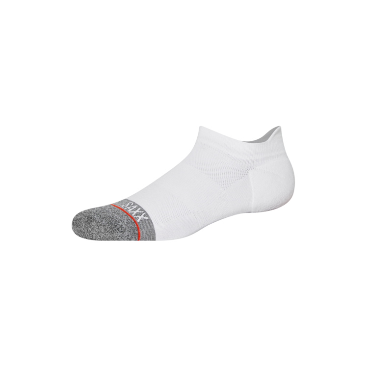 SAXX Saxx Whole Package Ankle | White/Grey Heather