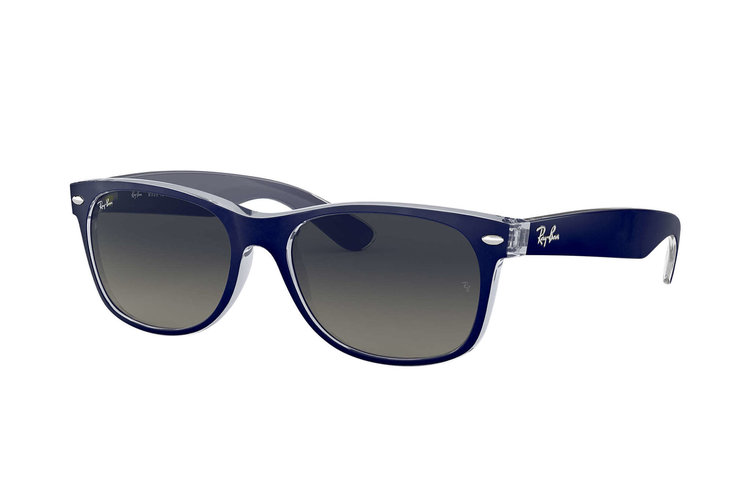 Ray Ban Ray Ban New Wayfarer Matte Blue On Transparent | 605371