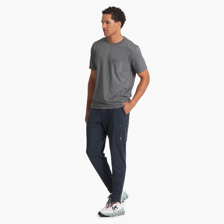Vuori Vuori Mens Sunday Performance Jogger | Ink Heather