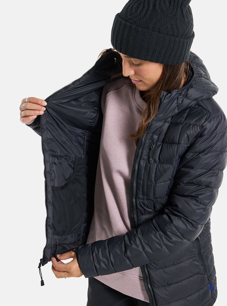 Burton Burton Womens Mid-Heat Insulated Hooded Down Jacket | True Black