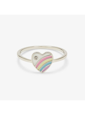 Pura Vida Pura Vida Pastel Vintage Heart Ring