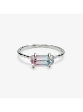 Pura Vida Pura Vida Mermaid Quartz Ring | Silver
