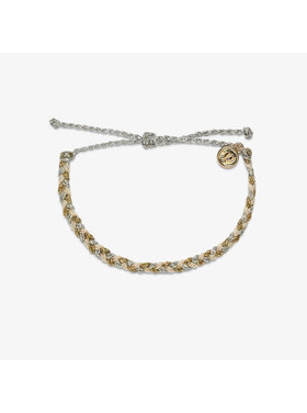Pura Vida Pura Vida Mini Braided Multi | Metallic Mix