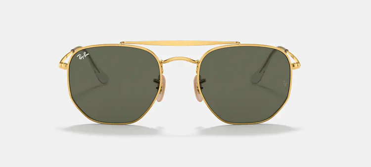 Ray Ban Ray Ban The Marshal Arista Gold | G-15 Green