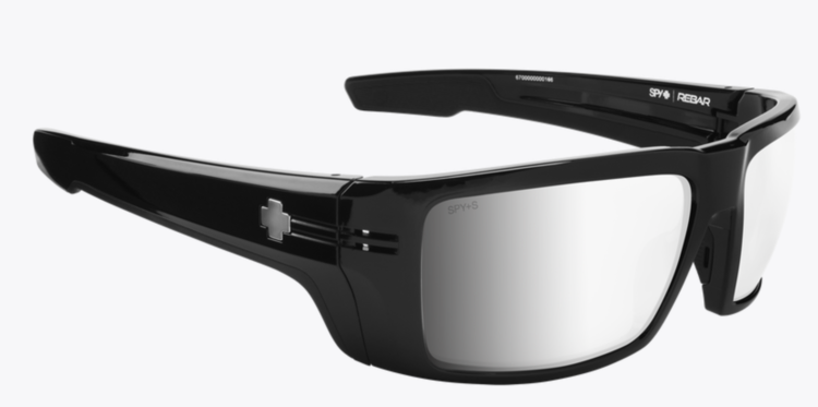 Spy Spy Rebar Ansi Black | Happy Bronze Platinum Spectra Mirror