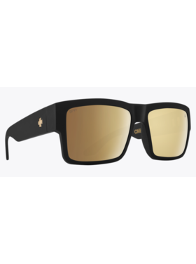 Spy Spy Cyrus Club Midnite Soft Matte Black | Happy Bronze Gold Spectra Mirror