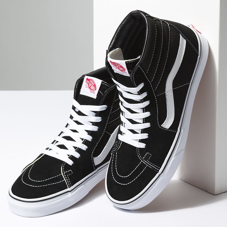 Vans Vans Sk8-Hi (Unisex) | Black/Black/White