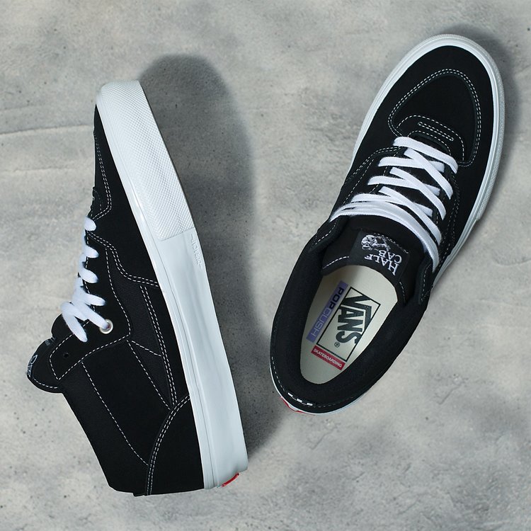 Vans Vans Skate Half Cab (Mens) | Black/White