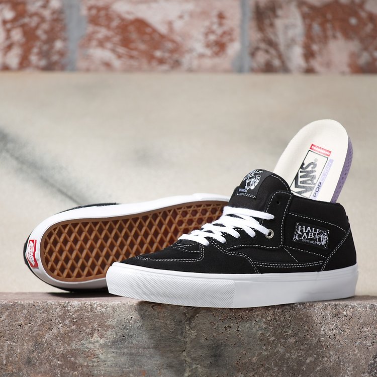 Vans Vans Skate Half Cab (Mens) | Black/White