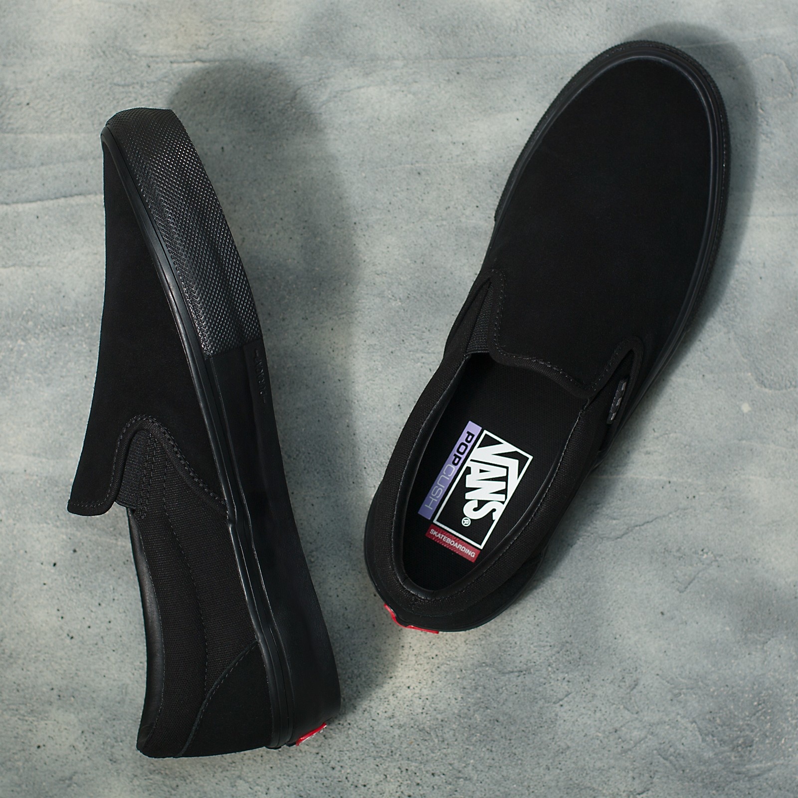 Vans M Skate Slip-On | Black/Black - S3 Boardshop