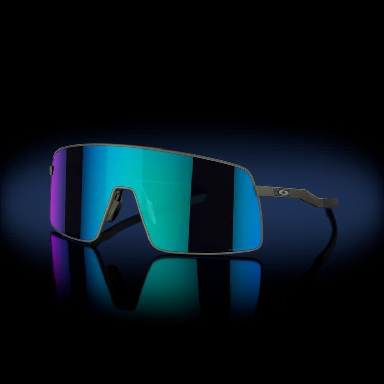 Oakley Oakley Sutro Ti Satin Lead | Prizm Sapphire