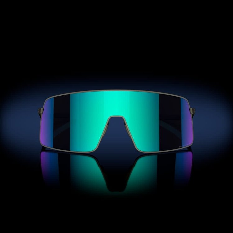 Oakley Oakley Sutro Ti Satin Lead | Prizm Sapphire