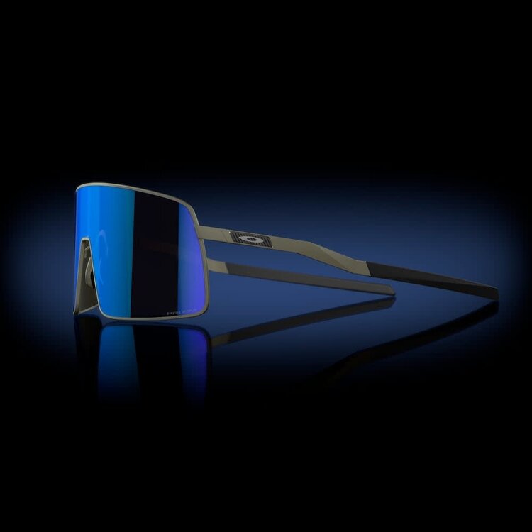 Oakley Oakley Sutro Ti Satin Lead | Prizm Sapphire