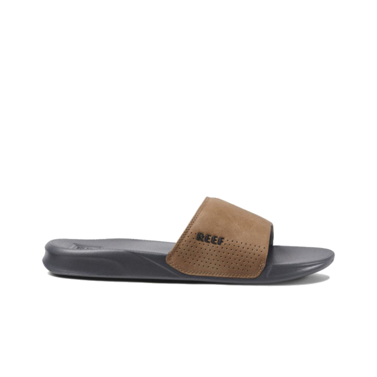 Reef Reef One Slide (Mens) | Grey/Tan