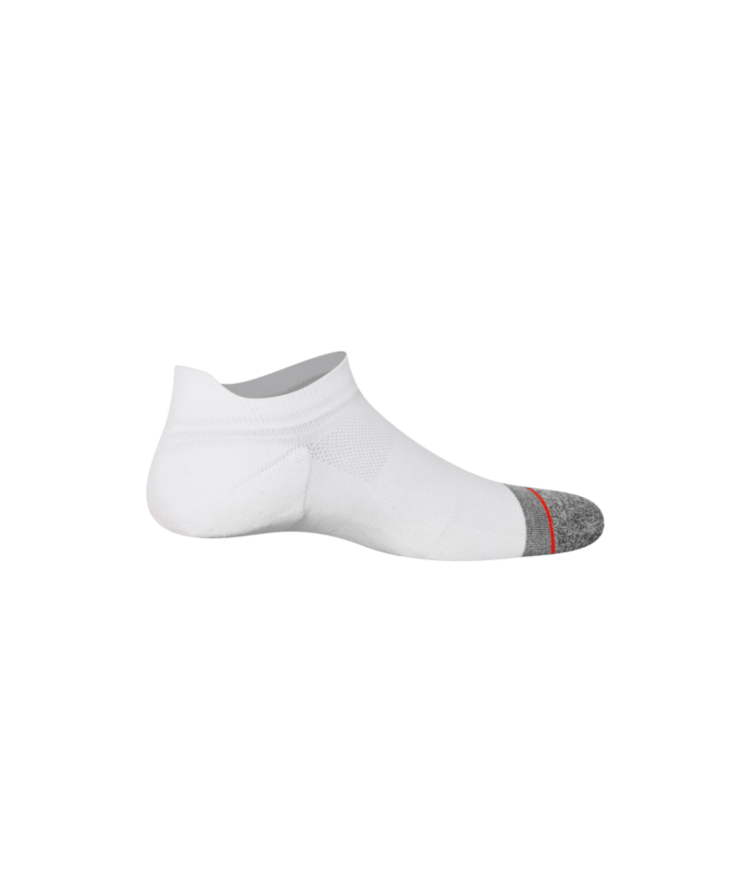 SAXX Saxx Whole Package Ankle | White/Grey Heather