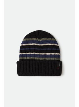 Brixton Brixton M Heist Beanie | Black/Olive/Navy