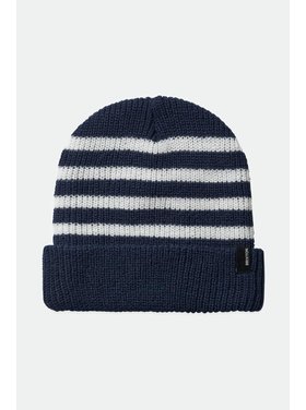 Brixton Brixton M Heist Beanie| washed Navy/white