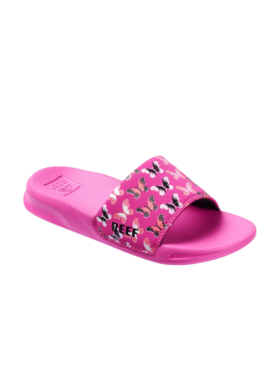 Reef Reef One Slide (Youth) | Orchid Butterfly