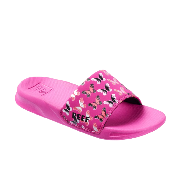 Reef Reef One Slide (Youth) | Orchid Butterfly