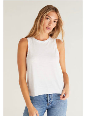 Z Supply Z Supply Journey Cotton Slub Tank | White