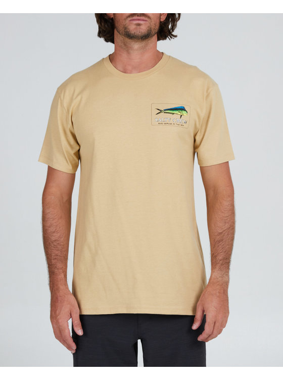Salty Crew El Dorado Premium S/S Tee Camel T-shirts : Snowleader
