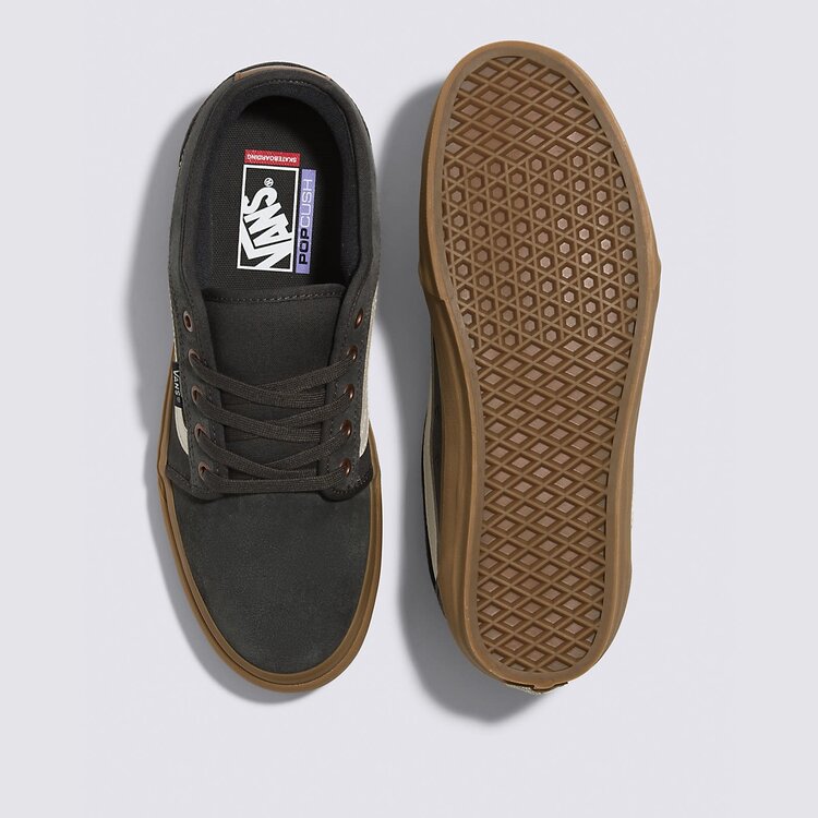 Vans Vans Skate Chukka Low Sidestripe (Mens) | Dark Grey/Gum
