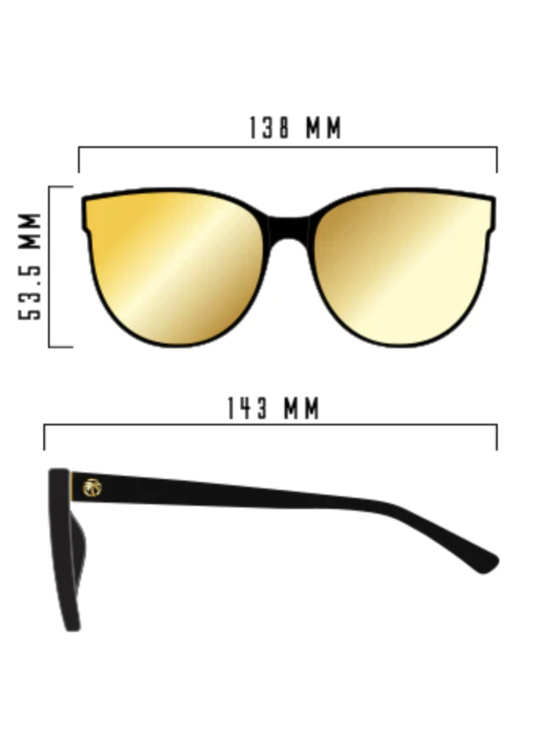 Heat Wave Carat Rain Sunglasses