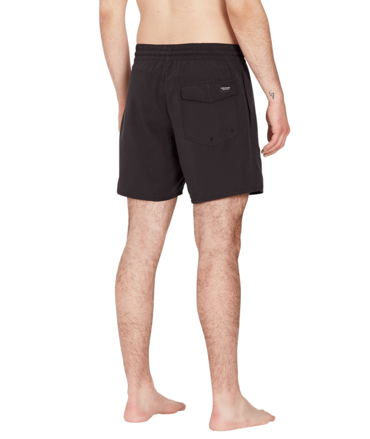 Volcom Volcom Mens Lido Solid Trunk 16 | Black