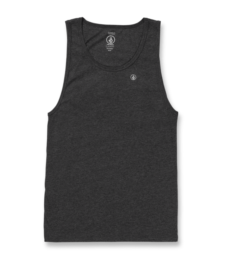 Volcom Volcom Solid Heather Tank (Mens) | Dark Black Heather