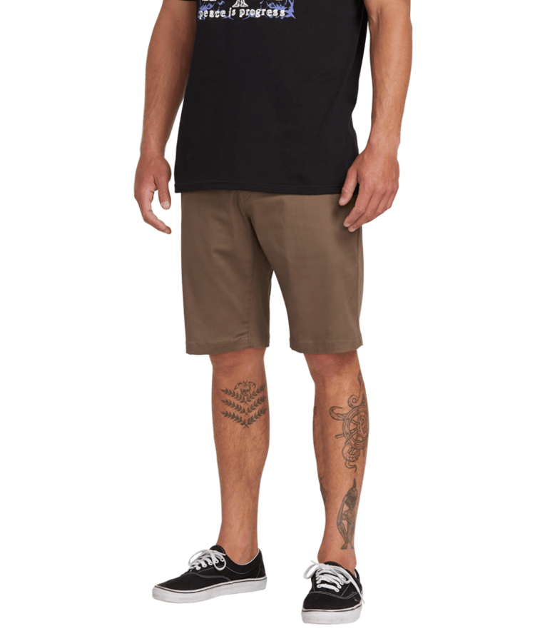 Volcom Volcom Mens Frickin Modern Stretch Short 21 | Mushroom