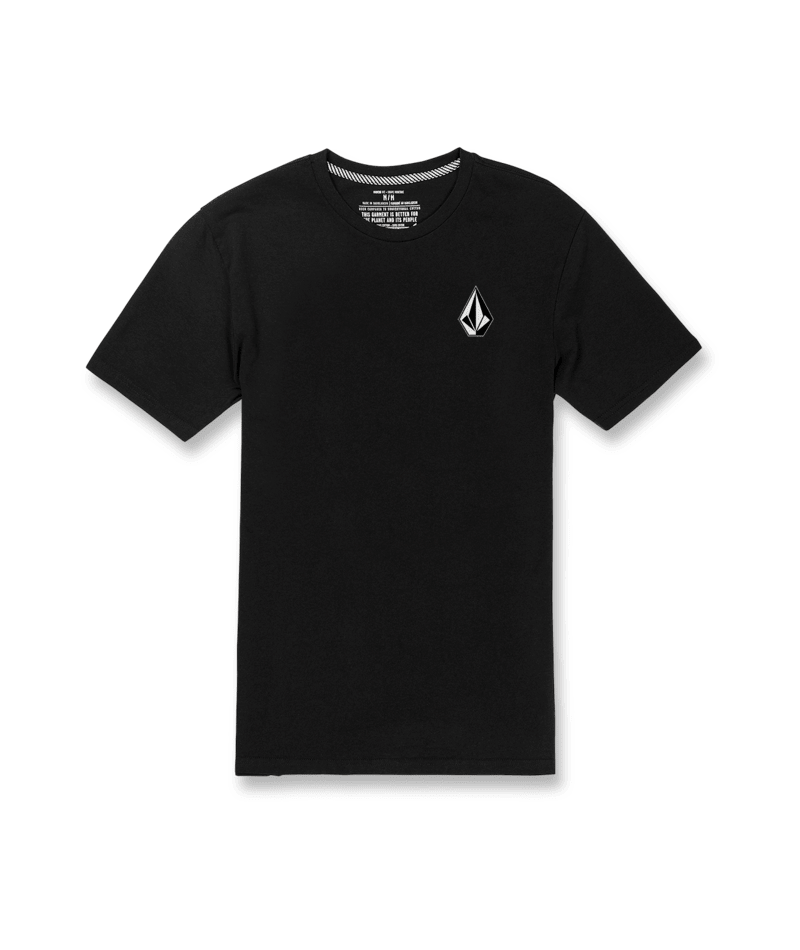 Volcom ICONIC STONE Short Sleeve Tee Black Combo