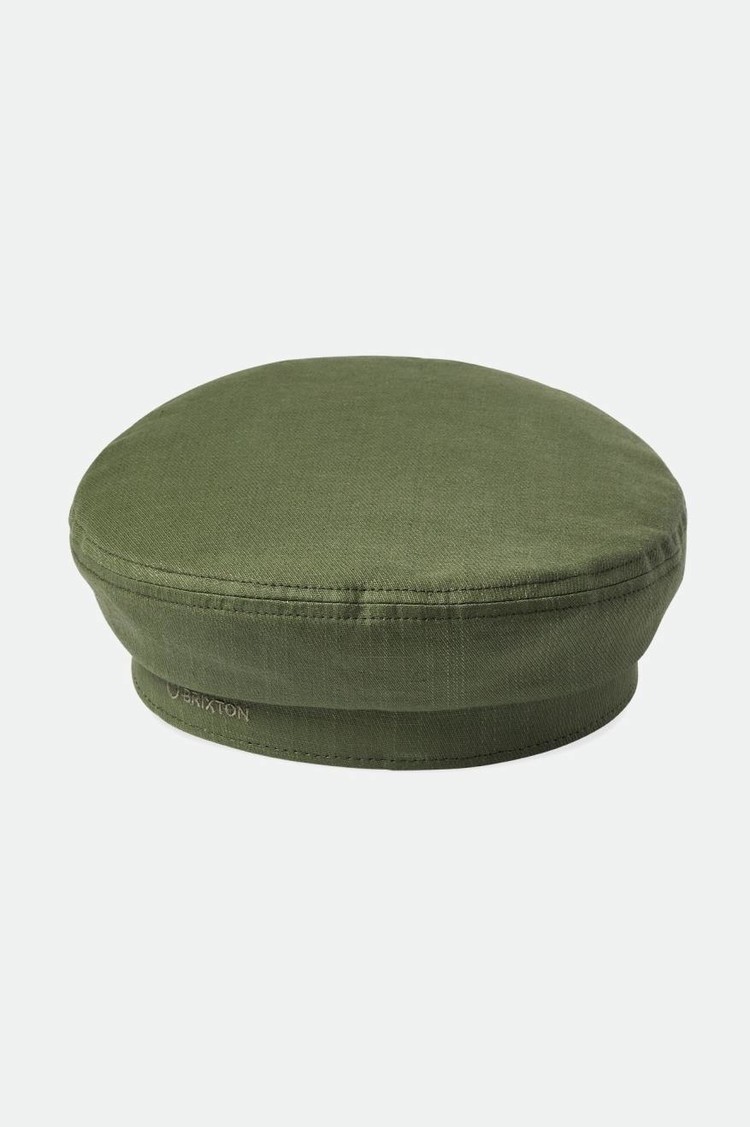 Brixton Brixton Fiddler Cap | Olive Surplus