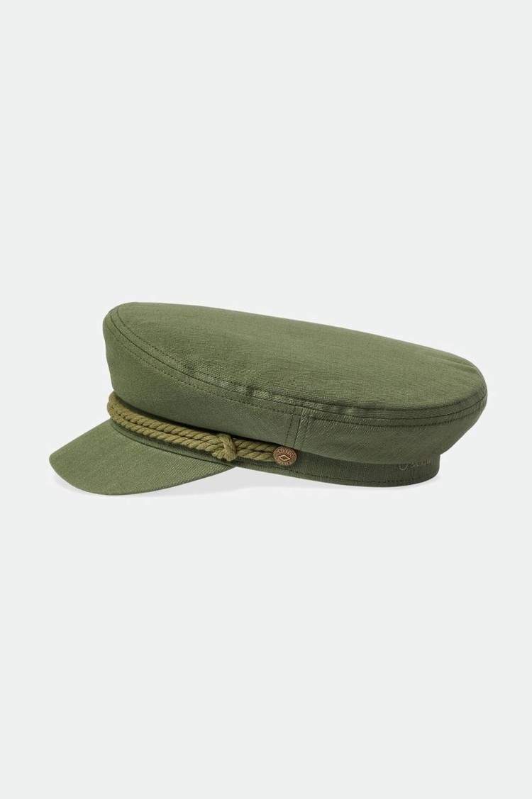 Brixton Brixton Fiddler Cap | Olive Surplus