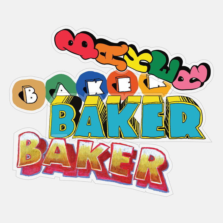 Baker Baker One Offs Stickers