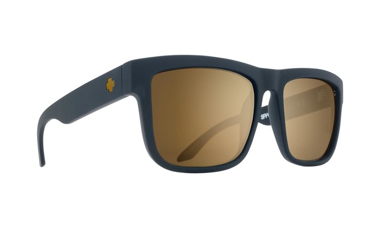 Spy Spy Discord Af Soft Matte Black | Happy Bronze w/ Gold Mirror